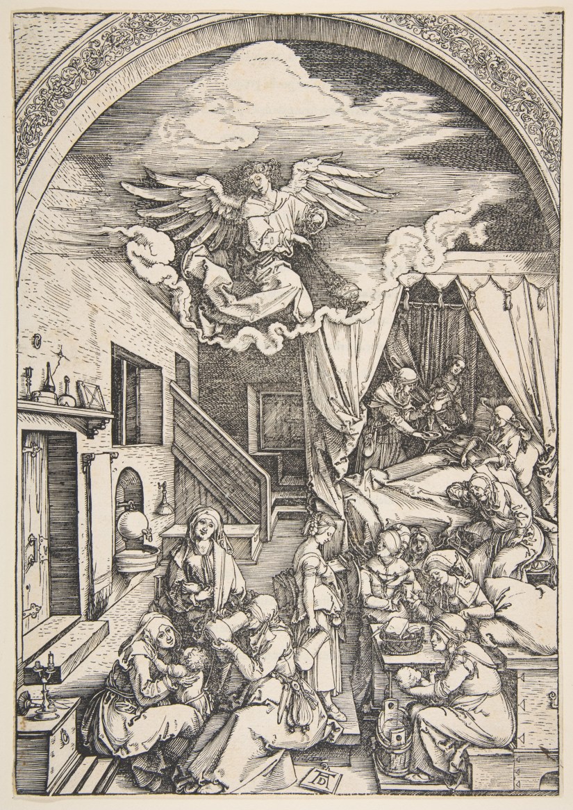 Birth of the Virgin - Met NY 1503-4 Durer
