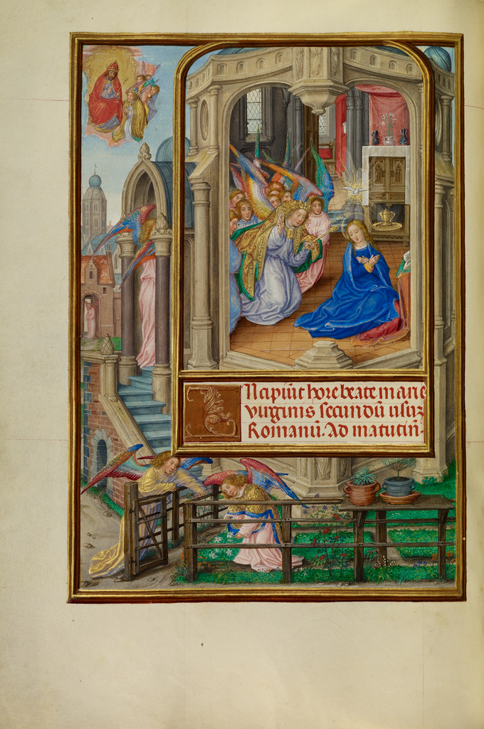 SPINOLA HRS Annunciation - James IV of Scotland Mstr