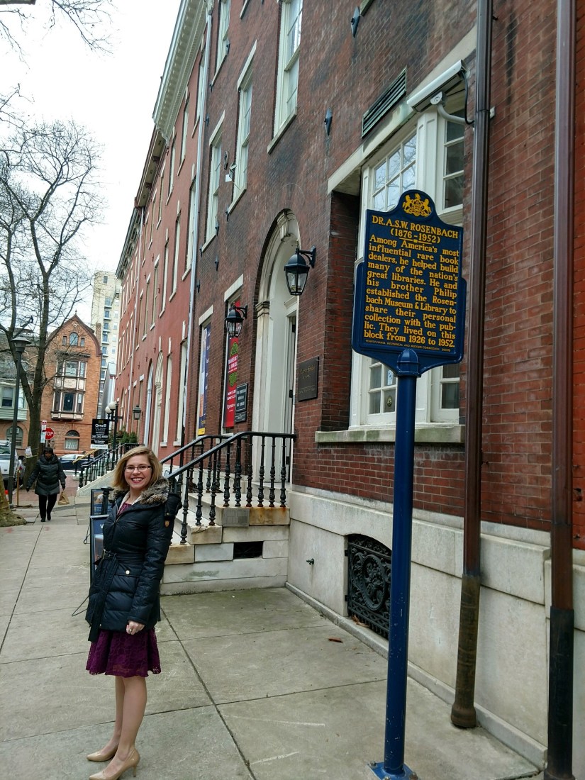 Outside the Rosenbach